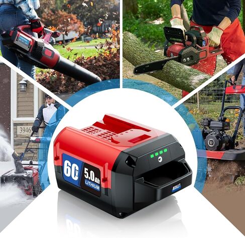 بديل 5.0 أمبير لبطارية Toro 60V 88620، 88625، 88640، 88650، متوافق مع نظام الطاقة Toro Flex-Force 60 Volt Max أدوات الطاقة اللاسلكية in Kuwait
