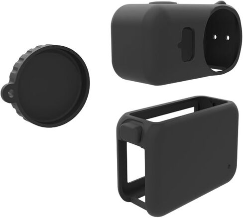 حافظة حماية من السيليكون لـ DJI Osmo Nano، حافظة حماية ناعمة من جانب البطارية مفتوحة، غطاء حماية شامل لكاميرا الحركة لملحقات DJI Osmo Nano (أزرق) in Kuwait