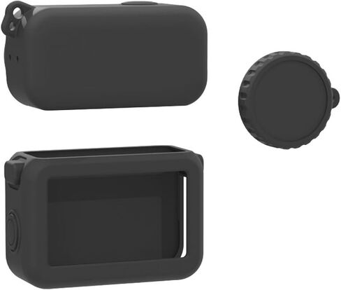حافظة حماية من السيليكون لـ DJI Osmo Nano، حافظة حماية ناعمة من جانب البطارية مفتوحة، غطاء حماية شامل لكاميرا الحركة لملحقات DJI Osmo Nano (أزرق) in Kuwait