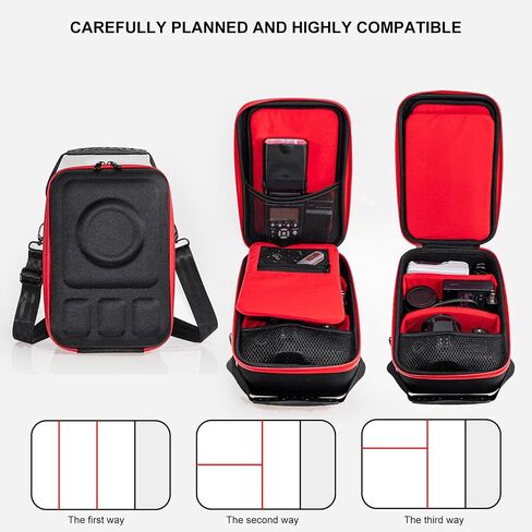 Hard Shell Waterproof Camera Bag Protective Case for R62 / Z6 Adjustable Compartments Travel Essential in Saudi Arabia