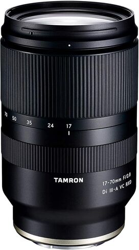 عدسة Tamron مقاس 17-70 مم f/2.8 Di III-A VC RXD لـ FUJIFILM مع ملحقات بكسل متقدمة وحزمة سفر (ضمان الولايات المتحدة الأمريكية لمدة 6 سنوات) | عدسة فوجي فيلم 17-70 ملم in Saudi Arabia