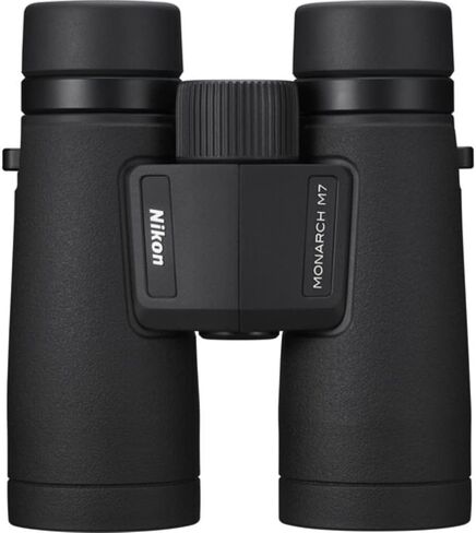 مجموعة مناظير Nikon 8x42 Monarch M7 مع حزام مجهر + محول هاتف ذكي إلى مجهر + مجموعة تنظيف العدسات المكونة من 5 قطع (4 قطع) in Saudi Arabia
