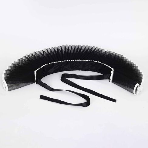 Elizabethan Clown Neck Ruffle Detachable Ruffled Collars for Photography Props in Kuwait