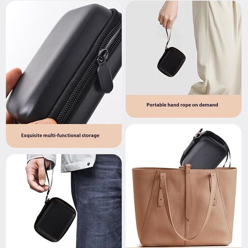 Hard Carrying Case Digital Camera Accessories Storage Case for Photography Camera Wireless Earbud Charging Adapter in Kuwait