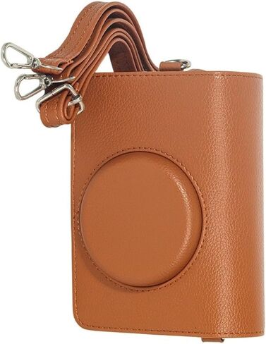 Multifuntional Shock Absorbing Camera Storage Case Leather Texture Suitable for MS200 Camera Easy Surfaces in Saudi Arabia