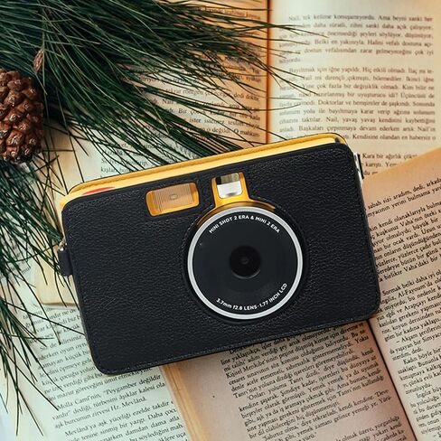 Multifuntional Shock Absorbing Camera Storage Case Leather Texture Suitable for MS200 Camera Easy Surfaces in Saudi Arabia