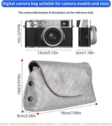 Waterproof Digital Camera Bag Handheld for x100vi X100v xhalf Protective Storage Bag Travel Photographers in Saudi Arabia