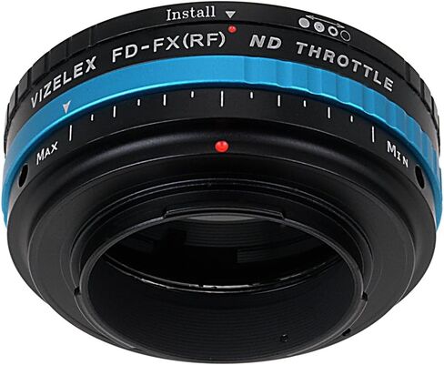 محول عدسة الخانق Vizelex ND متوافق مع عدسات فيلم Canon FD وFL 35 مم لكاميرات Fujifilm X-Mount in Kuwait