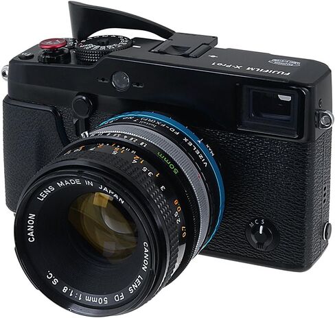 محول عدسة الخانق Vizelex ND متوافق مع عدسات فيلم Canon FD وFL 35 مم لكاميرات Fujifilm X-Mount in Kuwait