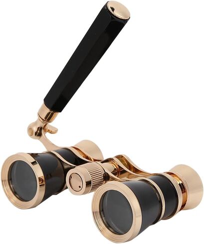 Opera Binocular Telescope Theater Portable 3X25 BK7 Optical Glass Clear Sharp Detailed Indoor Viewing Central Focus for Women Girls Children (Red) in Saudi Arabia