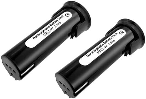Banshee Replaces 2X 2.4V 2.4 Volt 48-11-0100 Replacement Battery for Milwaukee 2.5AH - 2 Year Warranty in Saudi Arabia