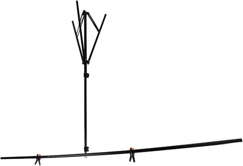 Denash T Form Background Kit with Memory Pouch, 6.6x6.6ft Size, Alloyed Background Support System for Photo Studio, Live Streaming in Saudi Arabia