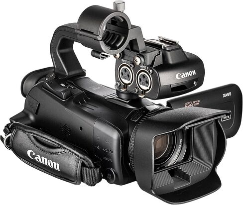 Canon XA65 PAL Professional UHD 4K Camcorder Bundle with 128GB Memory Card + Carrying Case + Cleaning kit in Saudi Arabia
