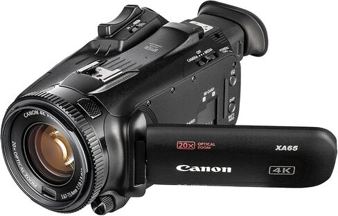 Canon XA65 PAL Professional UHD 4K Camcorder Bundle with 128GB Memory Card + Carrying Case + Cleaning kit in Saudi Arabia