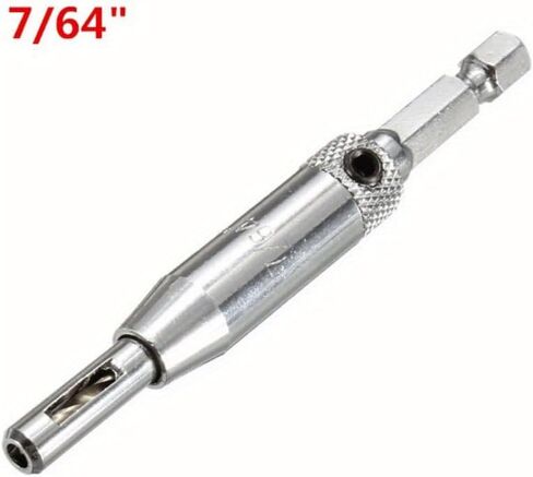 4pcs/Set Self Centering Hinge Drill Bits Set Door Cabinet Pilot Holes HSS Hex Recess in Saudi Arabia