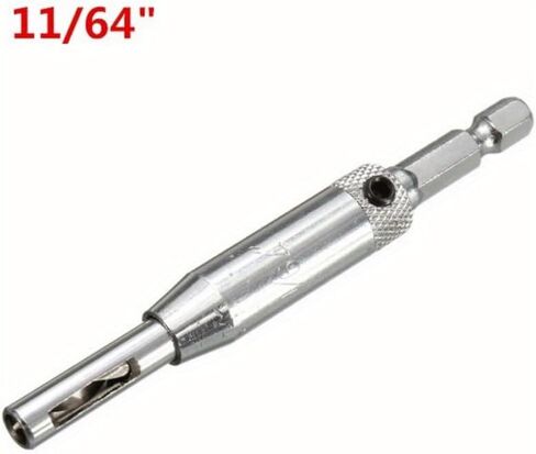4pcs/Set Self Centering Hinge Drill Bits Set Door Cabinet Pilot Holes HSS Hex Recess in Saudi Arabia