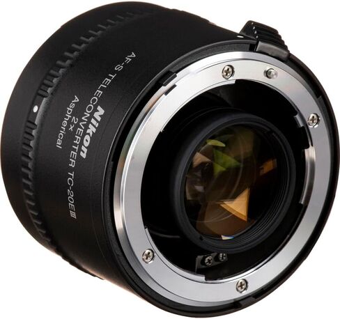 Nikon - AF-S Teleconverter TC-20E III 2X Extender Lens (2189) + 64GB Memory Card + Card Reader + Corel Photo Software + Flex Tripod + Memory Wallet + Cap Keeper + Cleaning Kit (Renewed) in Saudi Arabia