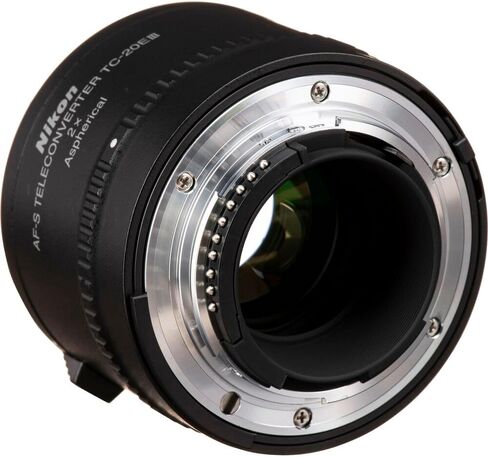 Nikon - AF-S Teleconverter TC-20E III 2X Extender Lens (2189) + 64GB Memory Card + Card Reader + Corel Photo Software + Flex Tripod + Memory Wallet + Cap Keeper + Cleaning Kit (Renewed) in Saudi Arabia