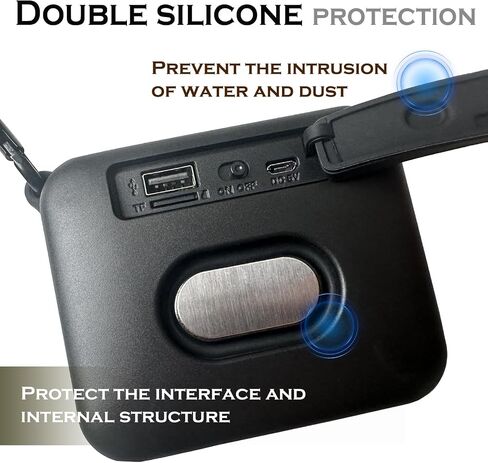 Fireplace Crackler Sound Box for Gas or Electric Fireplace,Realistic Rechargeable Fire Crackling Sound Machine,Small and Portable,Fire Crackler Sound System,Fire Noise for Sleep in Saudi Arabia