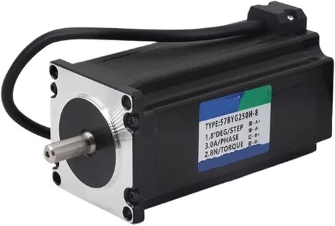 Nema 23 Stepper Motor 1.2N1.8N2.3N2.5N2.8N Output Shaft 2 Phase 4 Wire Motor 3D Printer Computerized Numerical Control Milling Machine Engraving Machine(2.8N.M,10mm) in Saudi Arabia
