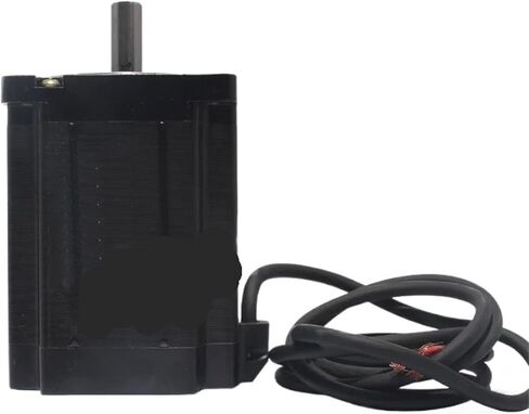 محرك متدرج 86BYG250B Nema34 لآلة النقش ذات التحكم العددي المحوسب High Tq 4.5N.m 4A 80MM Motors المعدات الكهربائية in Saudi Arabia
