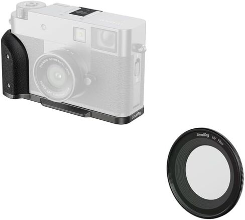 قبضة SmallRig X Half على شكل حرف L لكاميرا FUJIFILM X Half + مرشح الأشعة فوق البنفسجية المغناطيسي لكاميرا FUJIFILM X Half in Kuwait