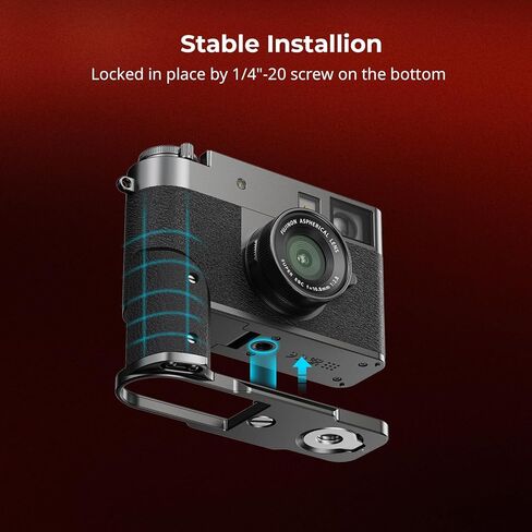 قبضة SmallRig X Half على شكل حرف L لكاميرا FUJIFILM X Half + مرشح الأشعة فوق البنفسجية المغناطيسي لكاميرا FUJIFILM X Half in Kuwait