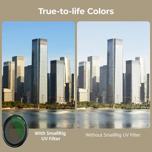قبضة SmallRig X Half على شكل حرف L لكاميرا FUJIFILM X Half + مرشح الأشعة فوق البنفسجية المغناطيسي لكاميرا FUJIFILM X Half in Kuwait