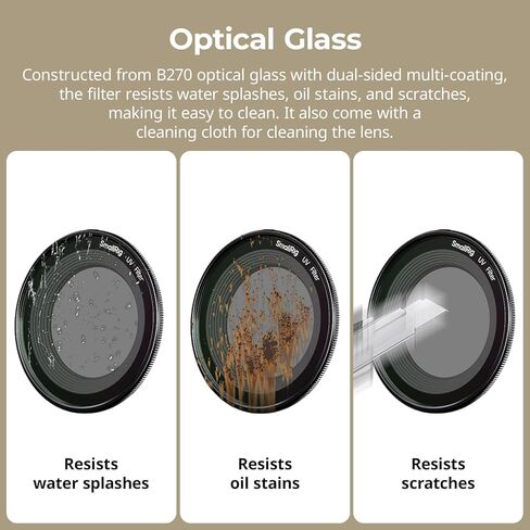 قبضة SmallRig X Half على شكل حرف L لكاميرا FUJIFILM X Half + مرشح الأشعة فوق البنفسجية المغناطيسي لكاميرا FUJIFILM X Half in Kuwait