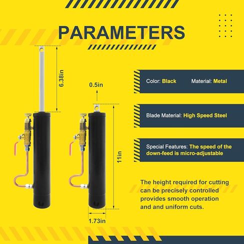Hydraulic Cylinder for 7 x 12 Metal Cutting Band Saw Compatible with BS-712N/BS-712R/BS-712B，Hydraulic Downfeed Control Cylinder for Metal Bandsaw in Saudi Arabia