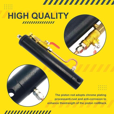 Hydraulic Cylinder for 7 x 12 Metal Cutting Band Saw Compatible with BS-712N/BS-712R/BS-712B，Hydraulic Downfeed Control Cylinder for Metal Bandsaw in Saudi Arabia