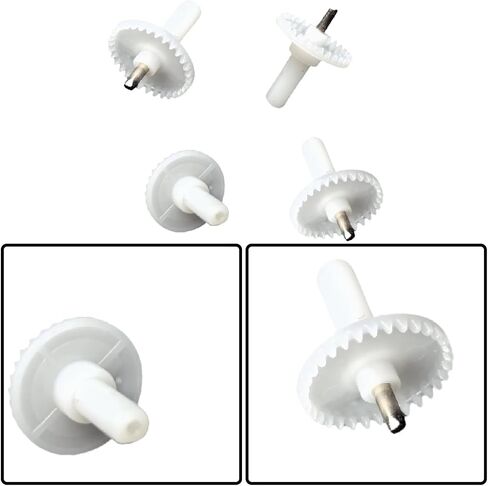DYNWAVE E58 RC Drone Gears,Hardware Drone Accessories,RC Toys Games Spare Parts,White Gears,32 Tooth Gears for Motor Gear,Small Motor in Saudi Arabia