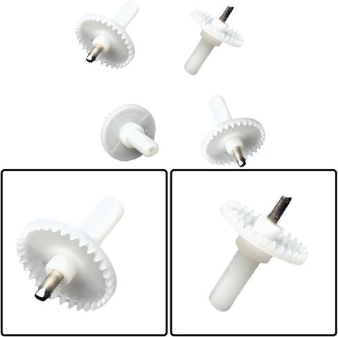 DYNWAVE E58 RC Drone Gears,Hardware Drone Accessories,RC Toys Games Spare Parts,White Gears,32 Tooth Gears for Motor Gear,Small Motor in Saudi Arabia