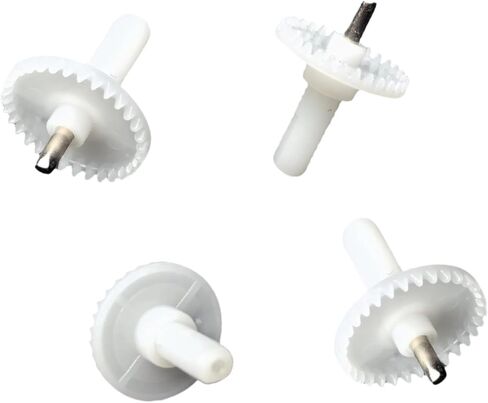 DYNWAVE E58 RC Drone Gears,Hardware Drone Accessories,RC Toys Games Spare Parts,White Gears,32 Tooth Gears for Motor Gear,Small Motor in Saudi Arabia