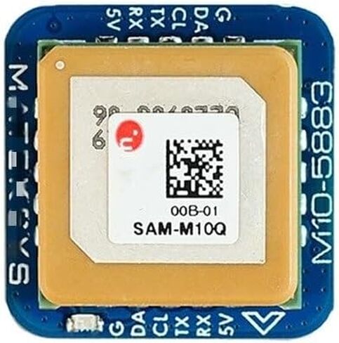 لأنظمة Matek GNSS M10Q-5883 لـ U B x M10 GPS مع بوصلة QMC5883L وحدة AirSpeed ​​الرقمية 4 ~ 9 فولت لطائرة السباق بدون طيار FPV in Kuwait