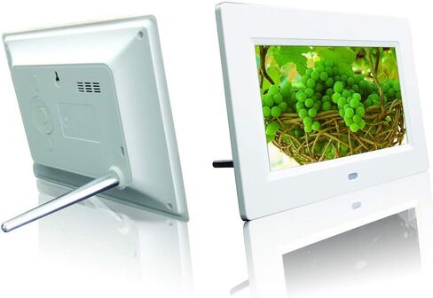 Digital Photo Frames Digital Publicity Electronic Photo Frame 7 Inch Hd Multifunctional Video Advertising Machine with Clock and Calendar Function,Black in Saudi Arabia
