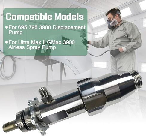 أجزاء مضخة رش بدون هواء من PakaLife 17C487/17C721 متوافقة مع Graco 210ES/210PC/230PC/390PC/395PC/490PC/495PC/595PC، استبدال البخاخ الاحترافي in Kuwait