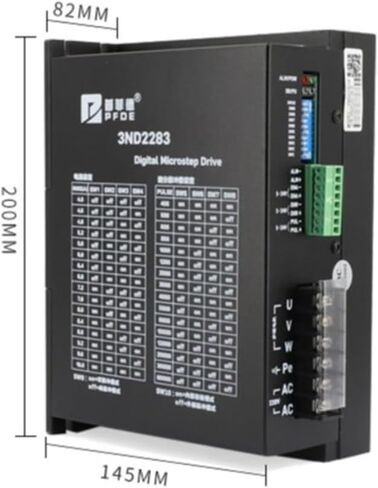 28N.m 3Phase محرك متدرج أطقم تشغيل 220 فولت 3ND2283 + 130BYG350B قطر العمود 19 مم 24 مم (قطر التحول 19 مم) in Saudi Arabia
