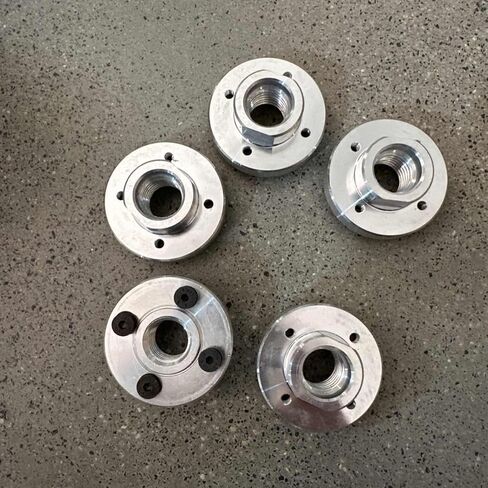 Flush Mount Adapter Flange for Quad Diamond Saw Blade, 5/8"-11 Thread in Kuwait