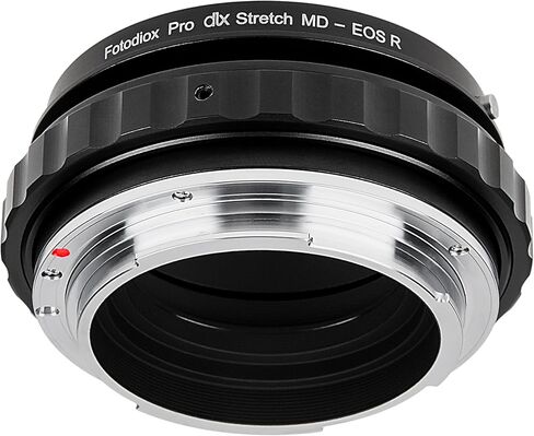محول تمديد Fotodiox DLX متوافق مع عدسة Minolta MD لكاميرات EOS R/RF، يتميز بقدرات فلتر ماكرو وND in Kuwait