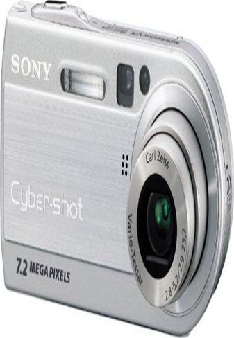Sony DSC-P150 7MP Digital Camera with 3x Optical Zoom (Silver) (Renewed) in Saudi Arabia