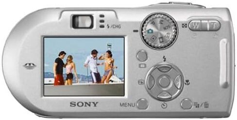 Sony DSC-P150 7MP Digital Camera with 3x Optical Zoom (Silver) (Renewed) in Saudi Arabia