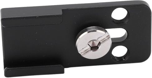 BRRNOO Cold Shoe Mount, Cold Shoe Mount Adapter with 1/4in Screw Alloy Adapter for Digital Camera in Saudi Arabia