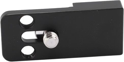 BRRNOO Cold Shoe Mount, Cold Shoe Mount Adapter with 1/4in Screw Alloy Adapter for Digital Camera in Saudi Arabia