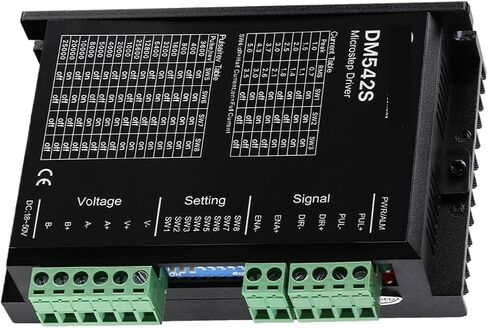 1pcs 2-Phase Stepper Motor Driver DM542S Supply Voltage 18-50VDC Output 1.0-5.0A Current in Saudi Arabia