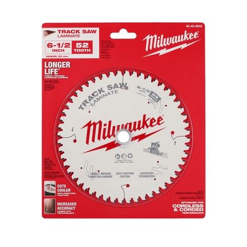Milwaukee 52 Teeth Laminate Track Saw Blade, 165 mm Blade in Saudi Arabia