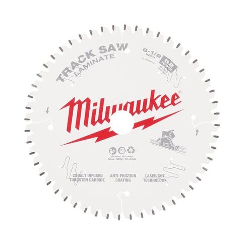 Milwaukee 52 Teeth Laminate Track Saw Blade, 165 mm Blade in Saudi Arabia