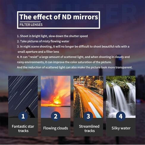 Optical Glass HD Lens Filter for DJI Osmo Nano CPL Polarizing Protective ND8 ND16 ND32 ND64 1/4 Black Mist Star Night Filters Accessories (ND8) in Saudi Arabia