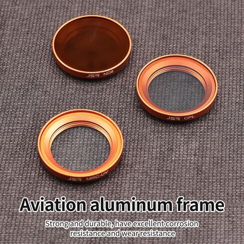 Optical Glass HD Lens Filter for DJI Osmo Nano CPL Polarizing Protective ND8 ND16 ND32 ND64 1/4 Black Mist Star Night Filters Accessories (ND8) in Saudi Arabia