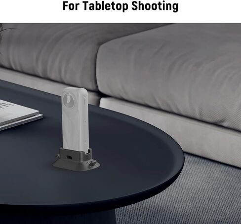 NEEWER قاعدة حامل من السيليكون متوافقة مع Insta360 x5، غير قابلة للانزلاق ومستقرة ومضادة للخدش ومحول تثبيت لكاميرا سطح المكتب لتسجيل الفيديو وتسجيل الفيديو وملحقات كاميرا العمل، AC036 in Kuwait